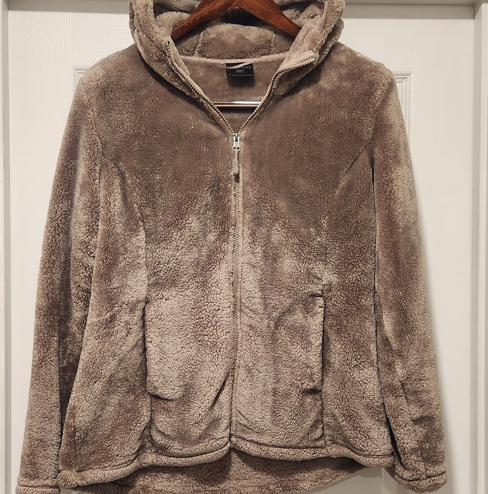 32 Heat Plush Tan Teddy Jacket
